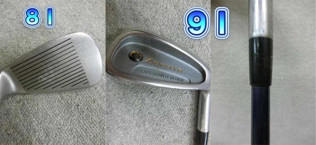b808 初心者歓迎 ナイキ・ミズノ 等メンズゴルフ１５本セット※Ｄｒ２本入り