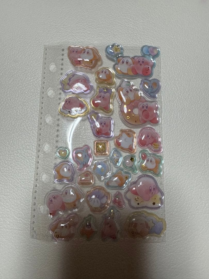 【最終値下げ】シール帳 完成品 カービィ クロミ しずくちゃん マイメロ
