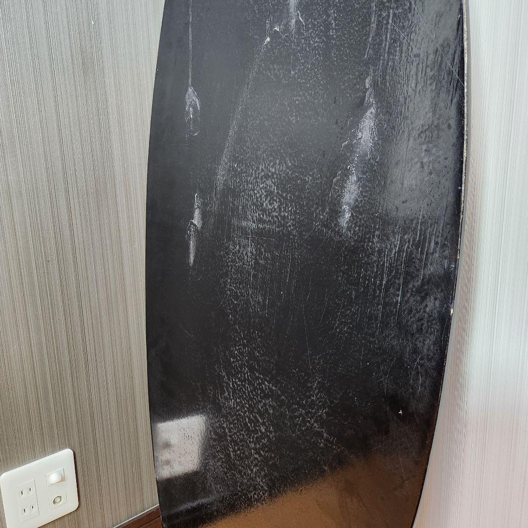 【オールブラック】スキムボード　木製 132cm × 52cm