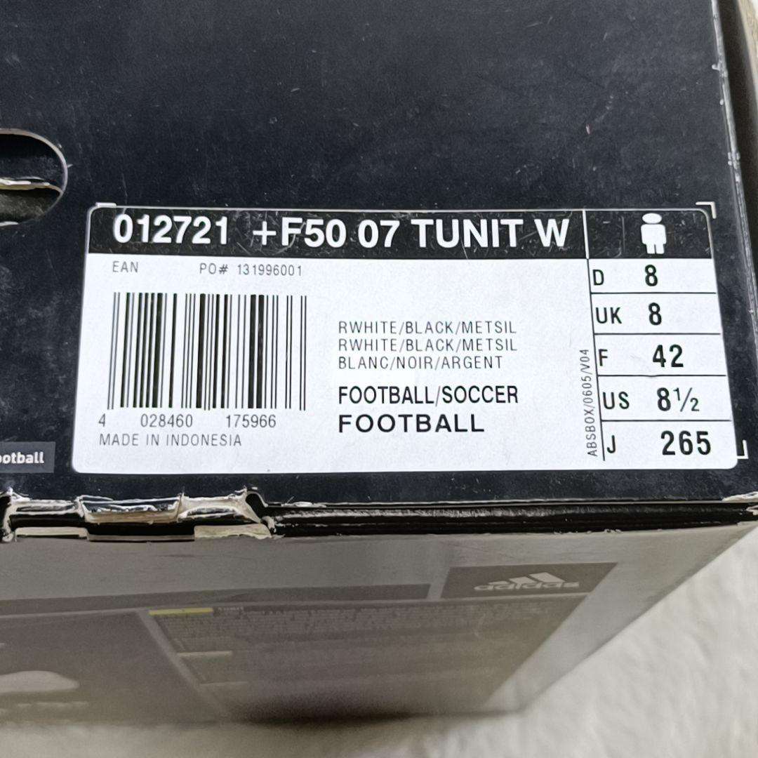 新品✨アディダス プラス F50 2007 TUNIT ワイド サッカーシューズ