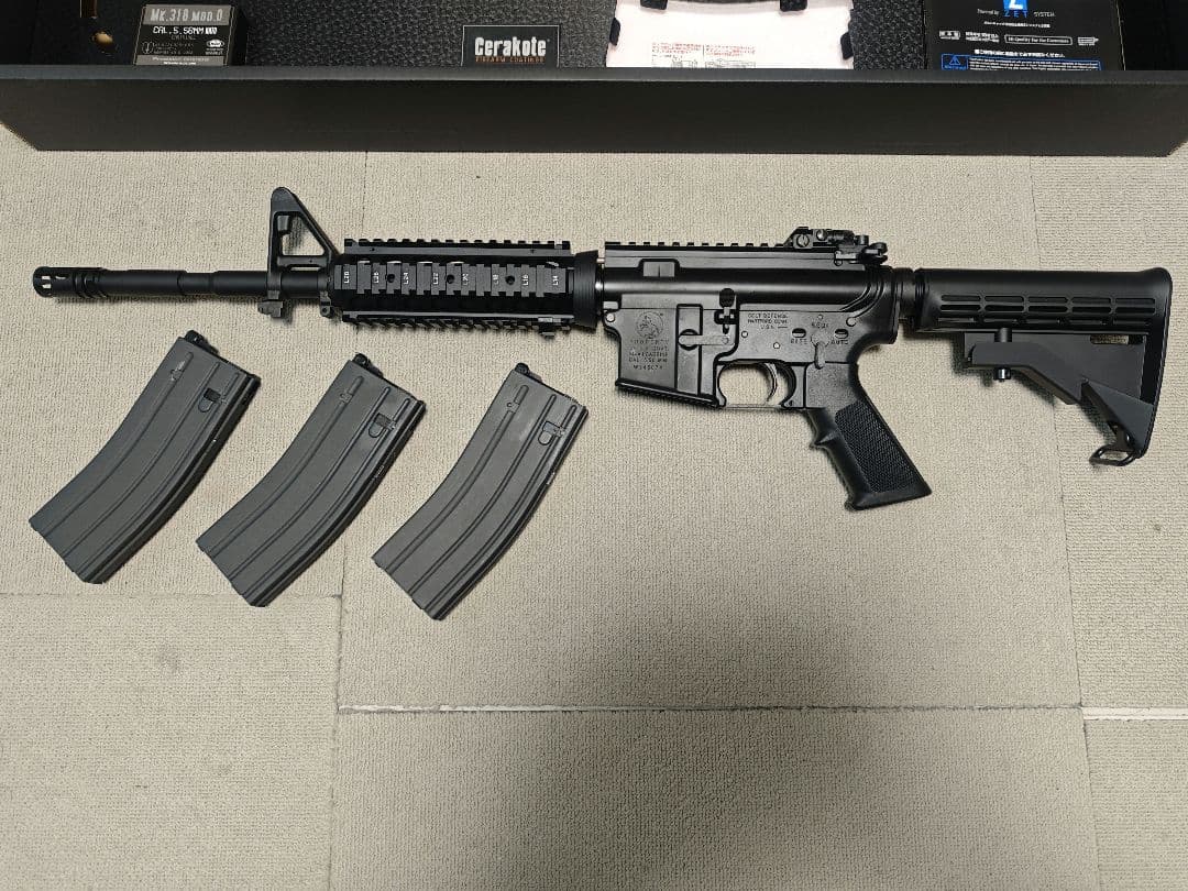 東京マルイ M4A1 MWS ガスガン 3マガジン付き