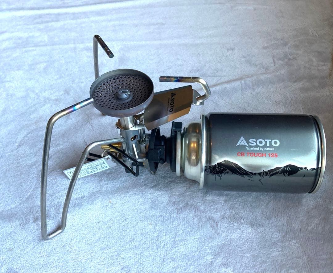 【美品】SOTO-350 レギュレーターストーブ ドライトレイル専用ガス缶セット