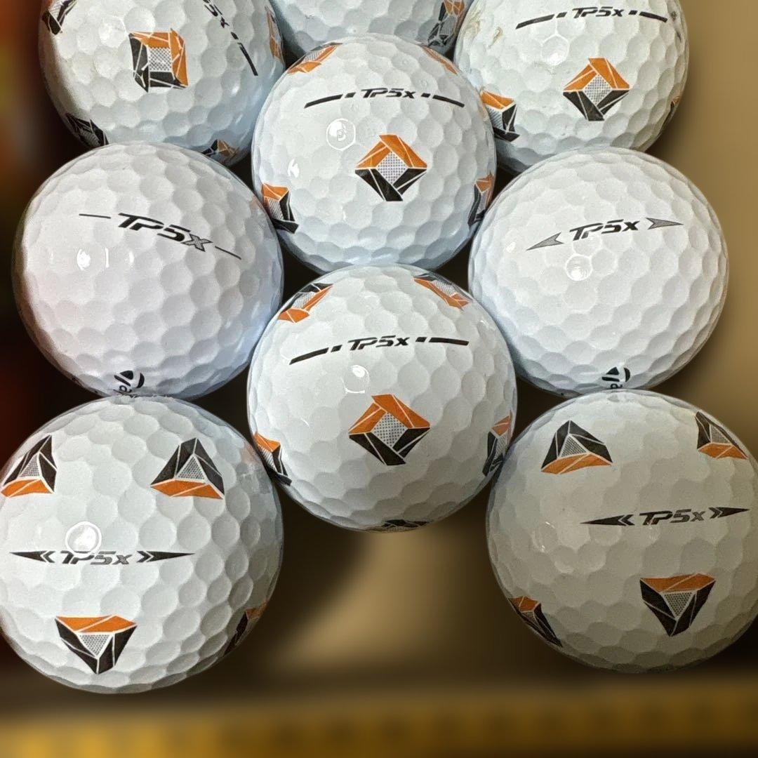 ゴルフボール tp5系 新品12球 ロストキレイめ6球 オマケの練習球6球