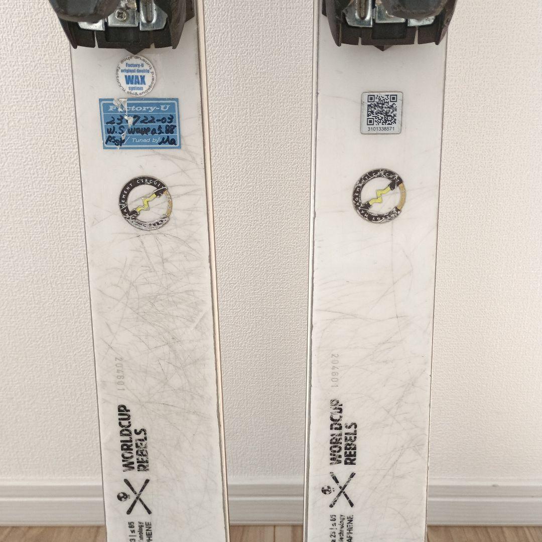 HEAD　スキー板　176cm　ビンディングつき