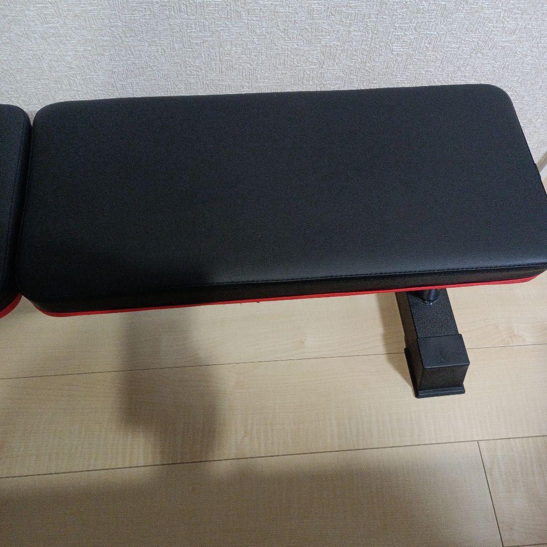 美品　フラットベンチ トレーニングベンチ　折りたたみ式