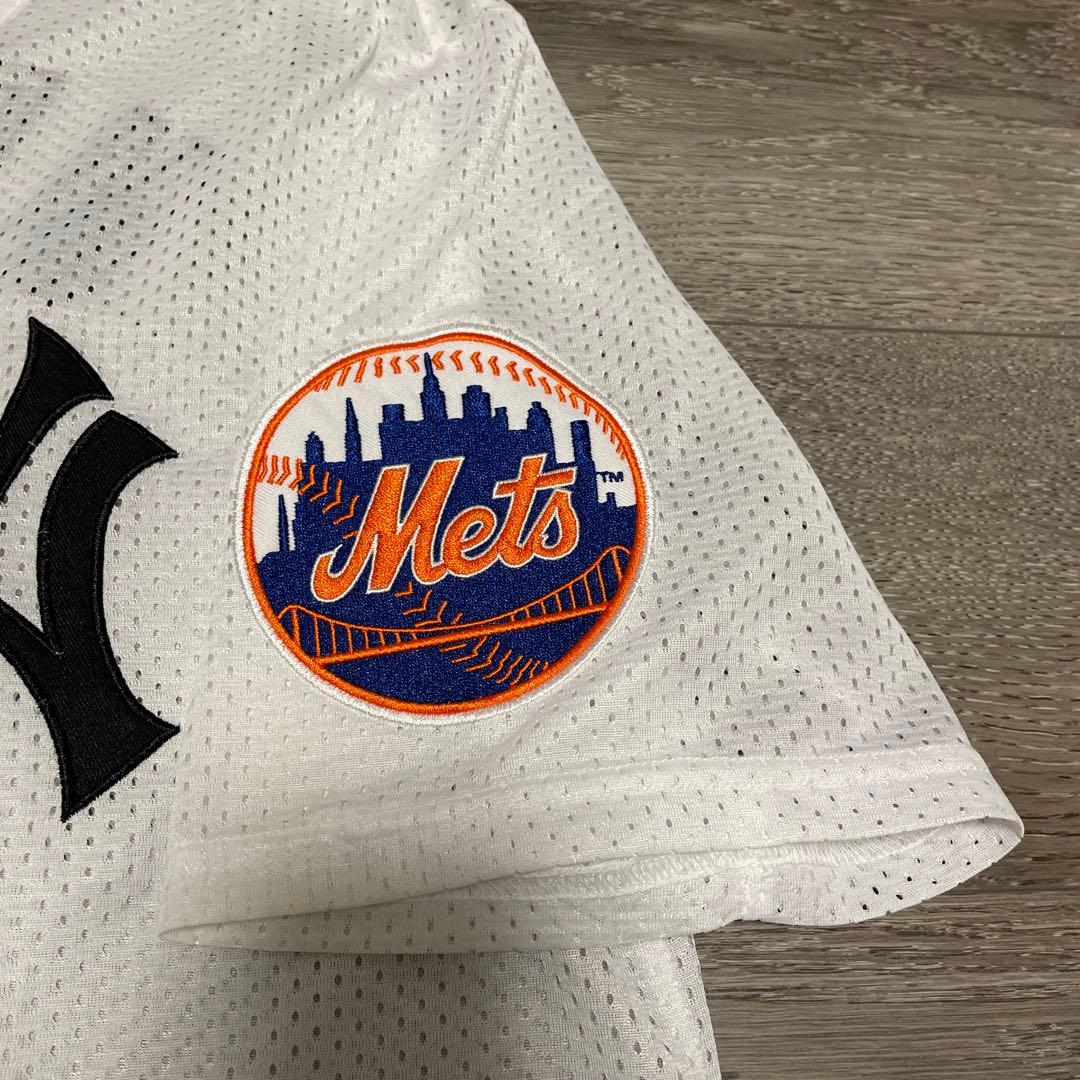 極美品Majestic MLB NY SUBWAY SERIES Jersey白