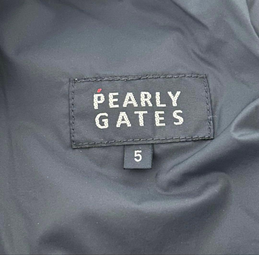 PEARLY GATES 宇宙シリーズ 中綿パンツ サイズ5 ネイビー