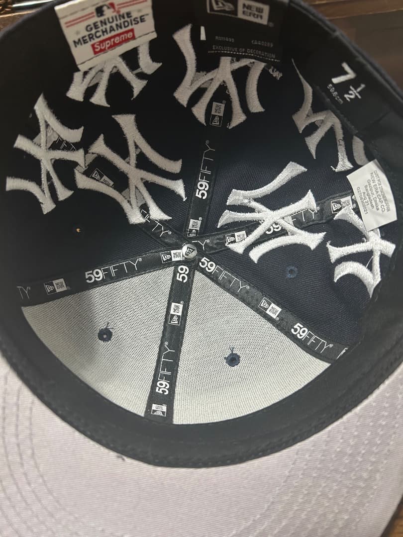 Supreme 59FIFTY キャップ ニューヨーク・ヤンキース