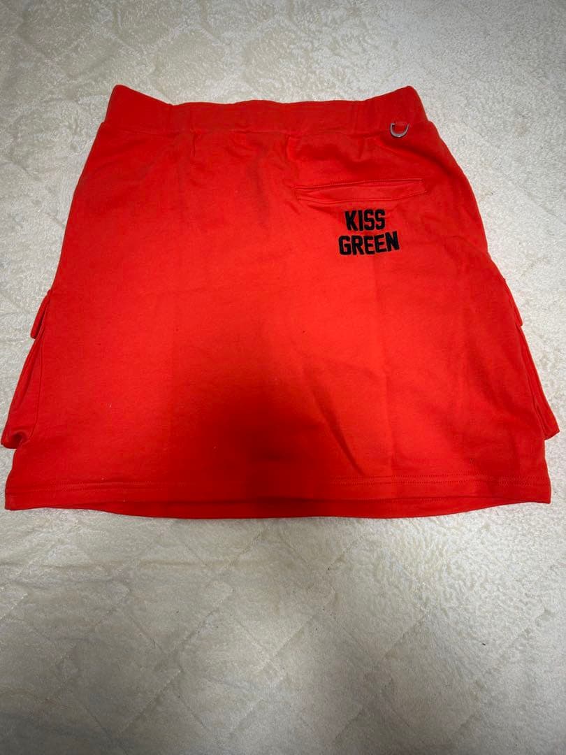 新品未使用！KISS GREEN ゴルフウェアセットアップオレンジM