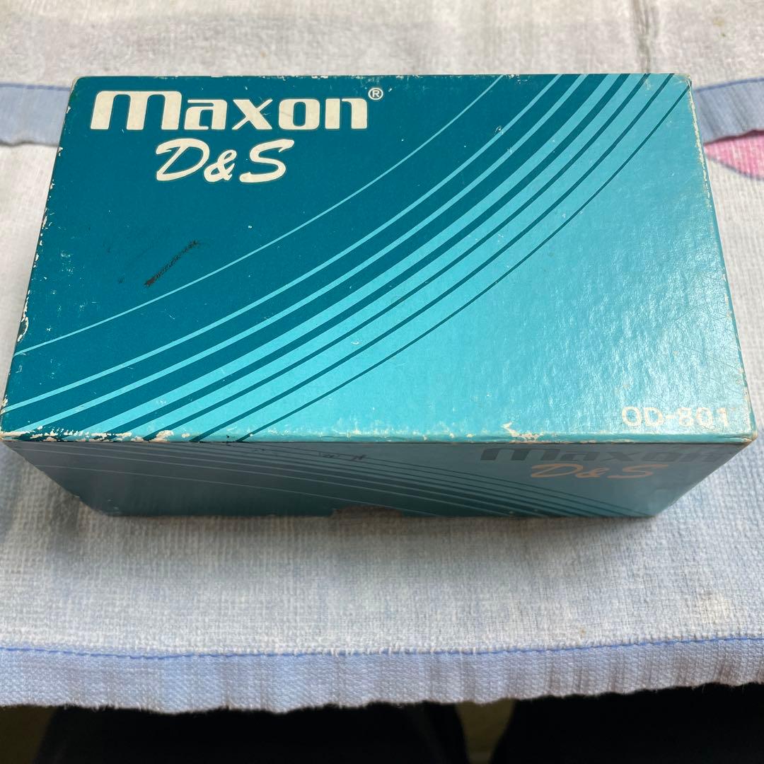 Maxon D&S OD-801（1980年代製 キャラメルスイッチ）