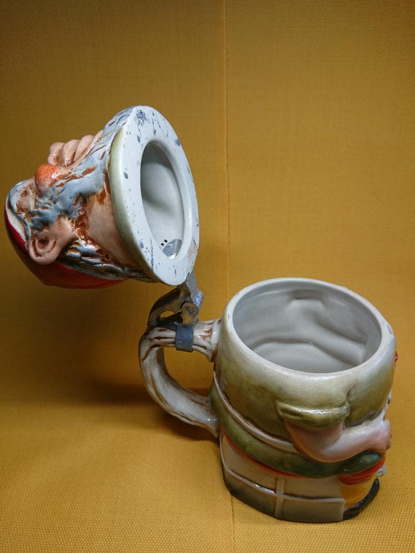 【美品】西ドイツ　人形　陶器　置物　インテリア　工芸品　美術品　A1059