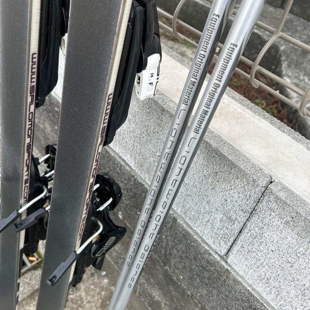 SALOMON サロモン X-Wing 3 スキー ポールセット165cm