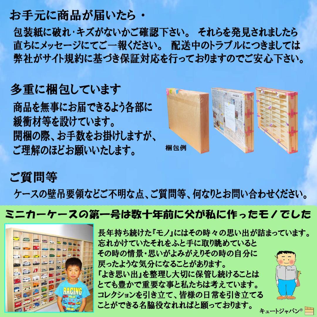 ブラック色全塗装 トミカコレクション １６０台収納 アクリル障子付 日本製