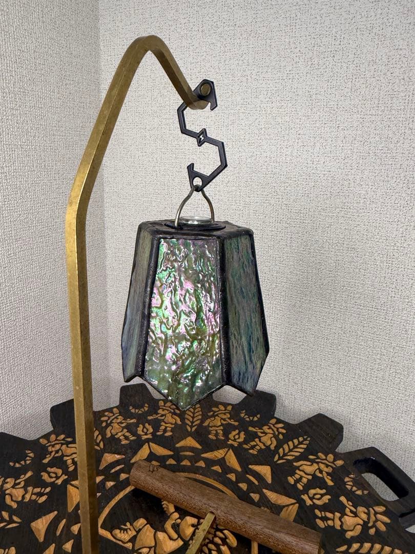 ハンドメイド ステンドグラスシェード