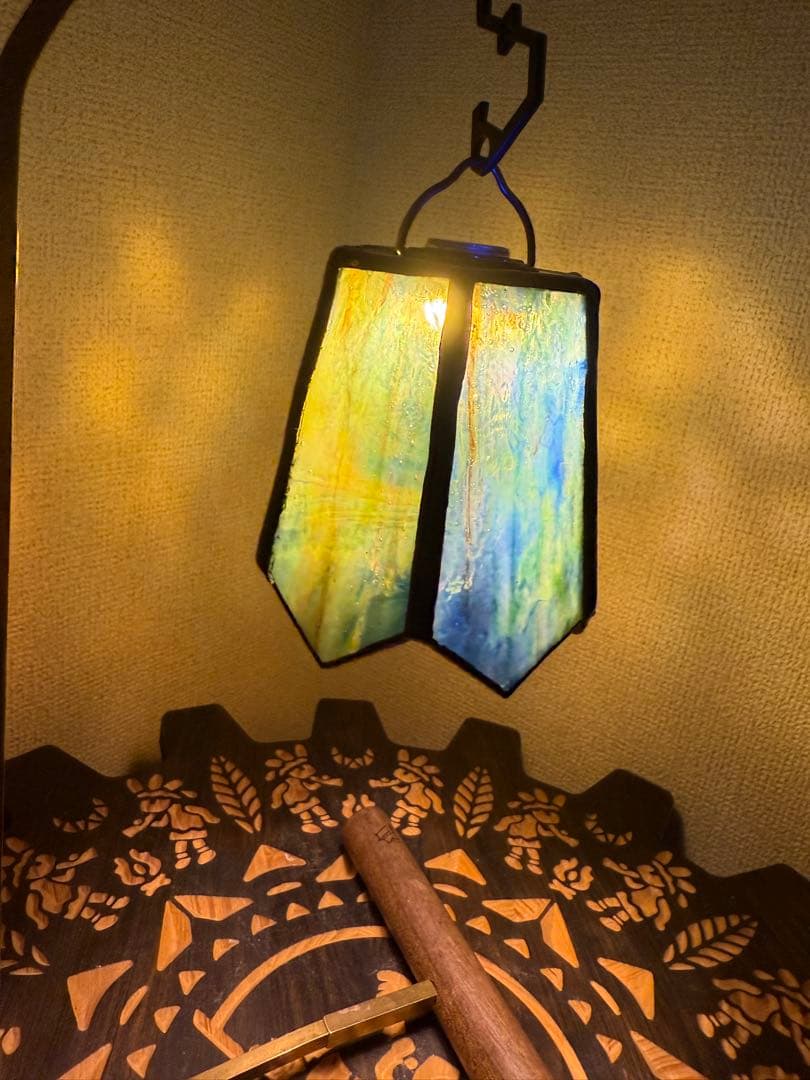 ハンドメイド ステンドグラスシェード