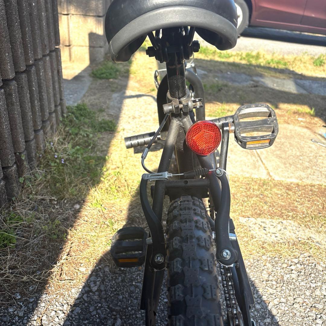 子供用 自転車 街乗り BMX キッズ マットブラック　14インチ