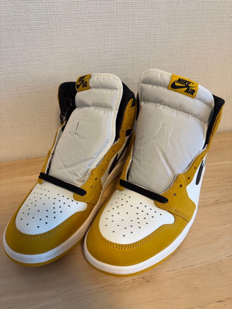 Nike エアジョーダン1 レトロ ハイ OG イエローオークル 27.5cm