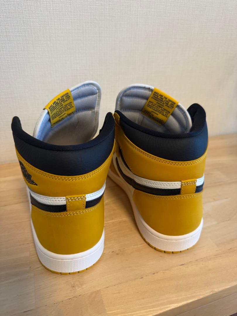Nike エアジョーダン1 レトロ ハイ OG イエローオークル 27.5cm