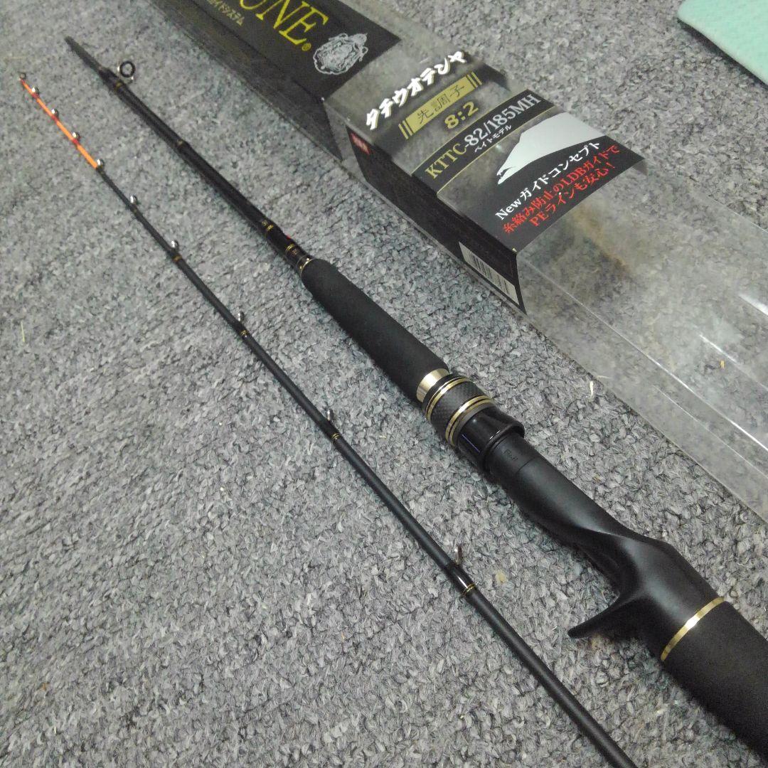 中古美品　アブガルシア　黒船　タチウオテンヤ(KTTC-82/185MH)ベイト