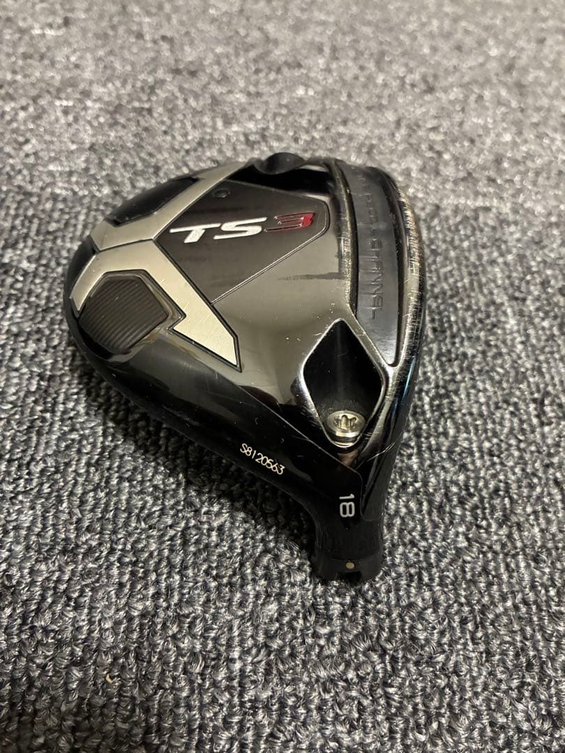 タイトリスト　TS3 5W 18° ヘッドのみ