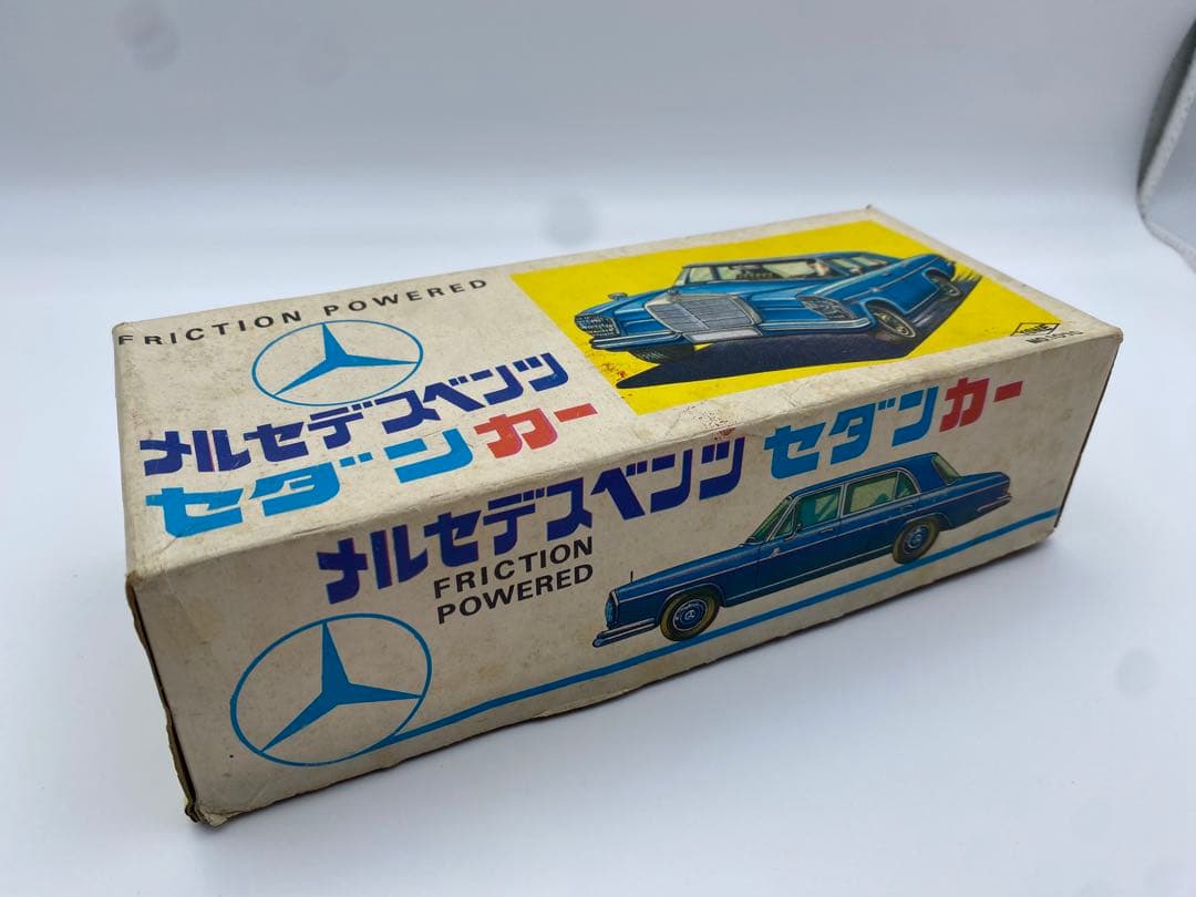 YONE メルセデスベンツ ブリキ セダンカー フリクション 日本製 箱付き