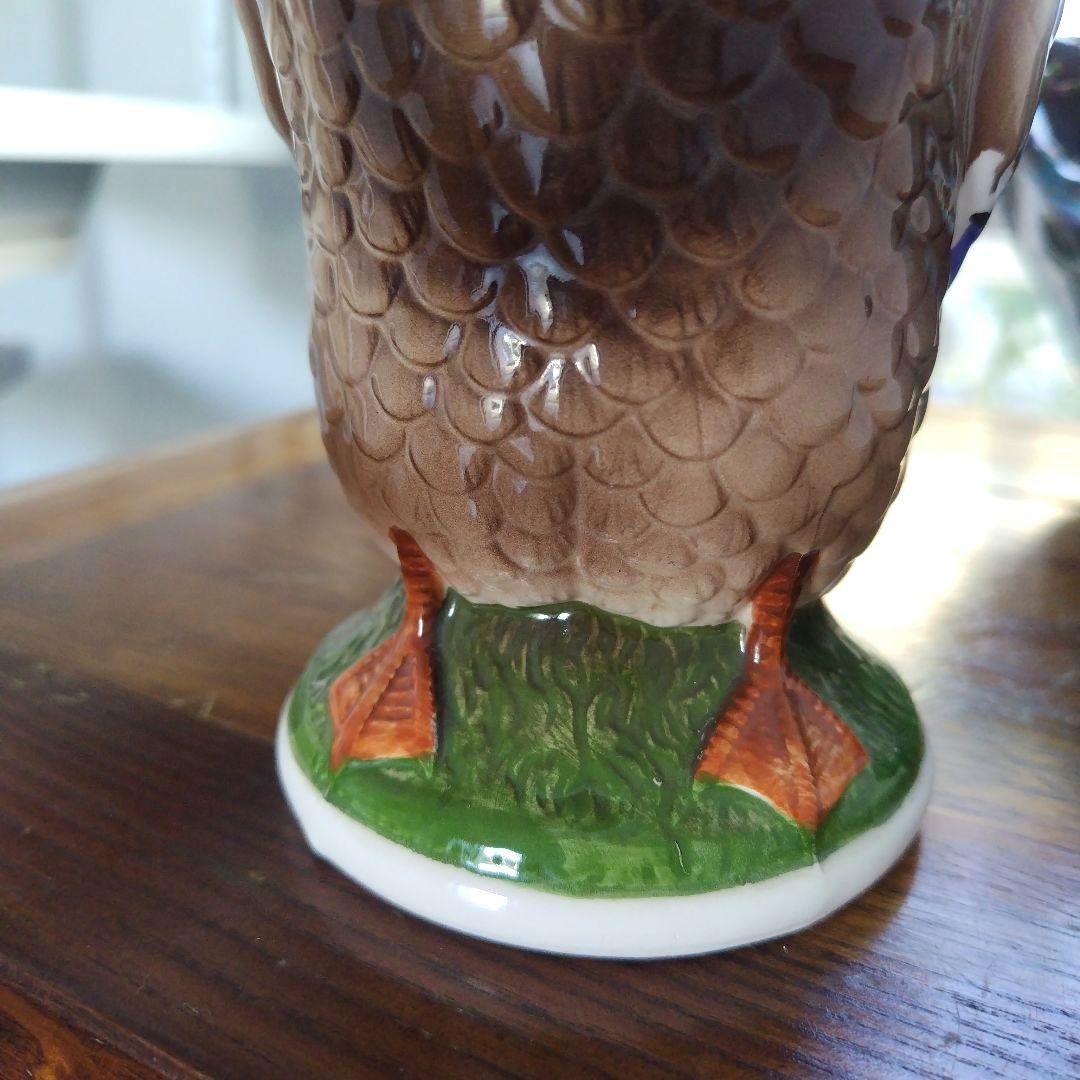 【美品！】Norcrest アヒル デキャンタ ヴィンテージ 陶器 置物 レトロ