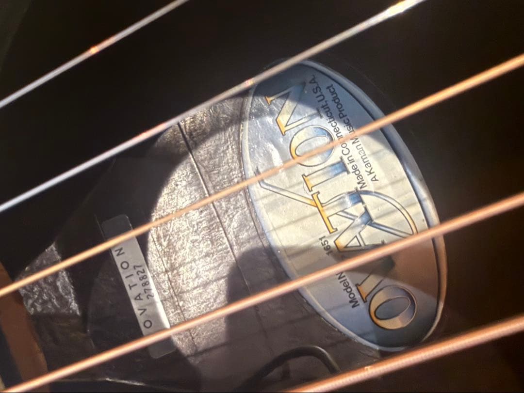 絶品生音！Ovation 1651 ジョンレノン ダブルファンタジー期愛用機