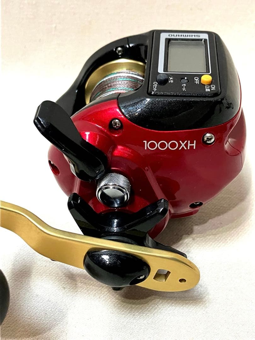 SHIMANO シマノ　釣具　リール　SLS小船XH 1000XH レッド