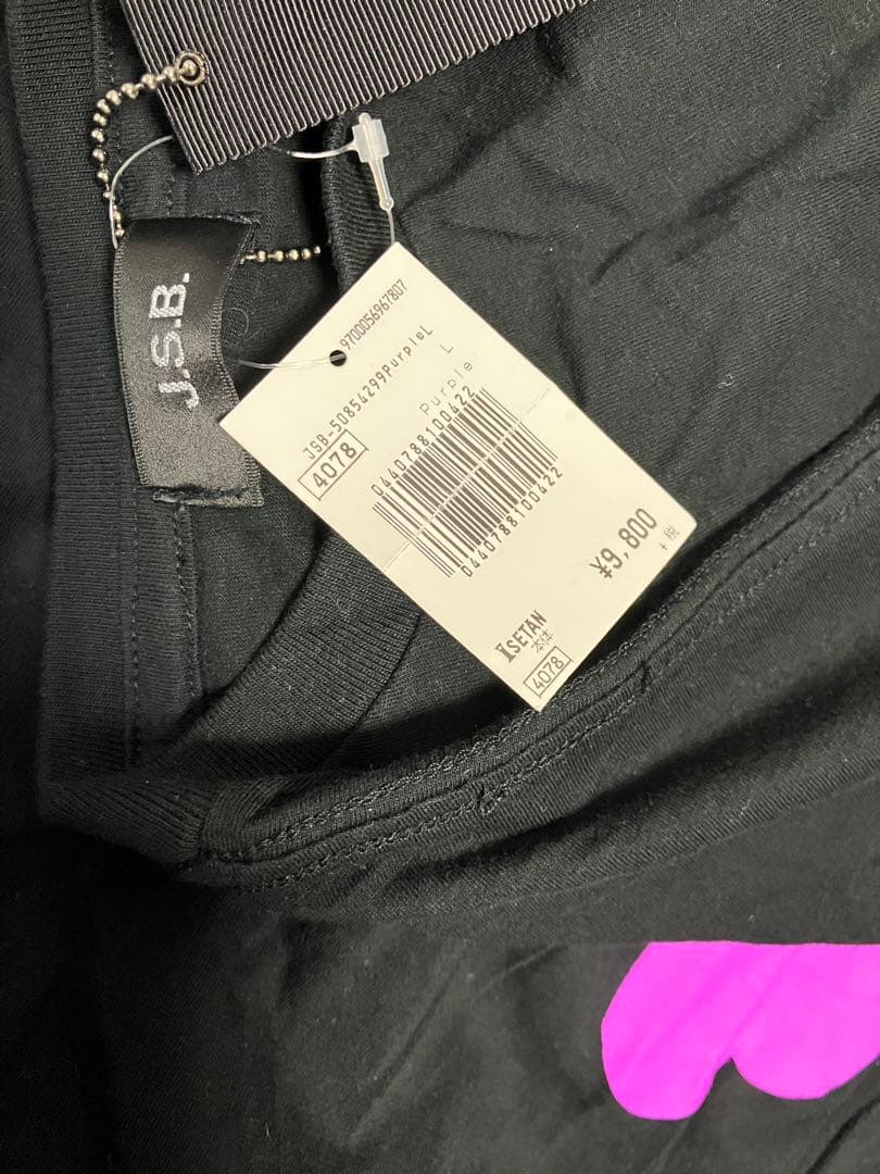 JSB 伊勢丹　Tシャツ 長袖　黒　L LDH