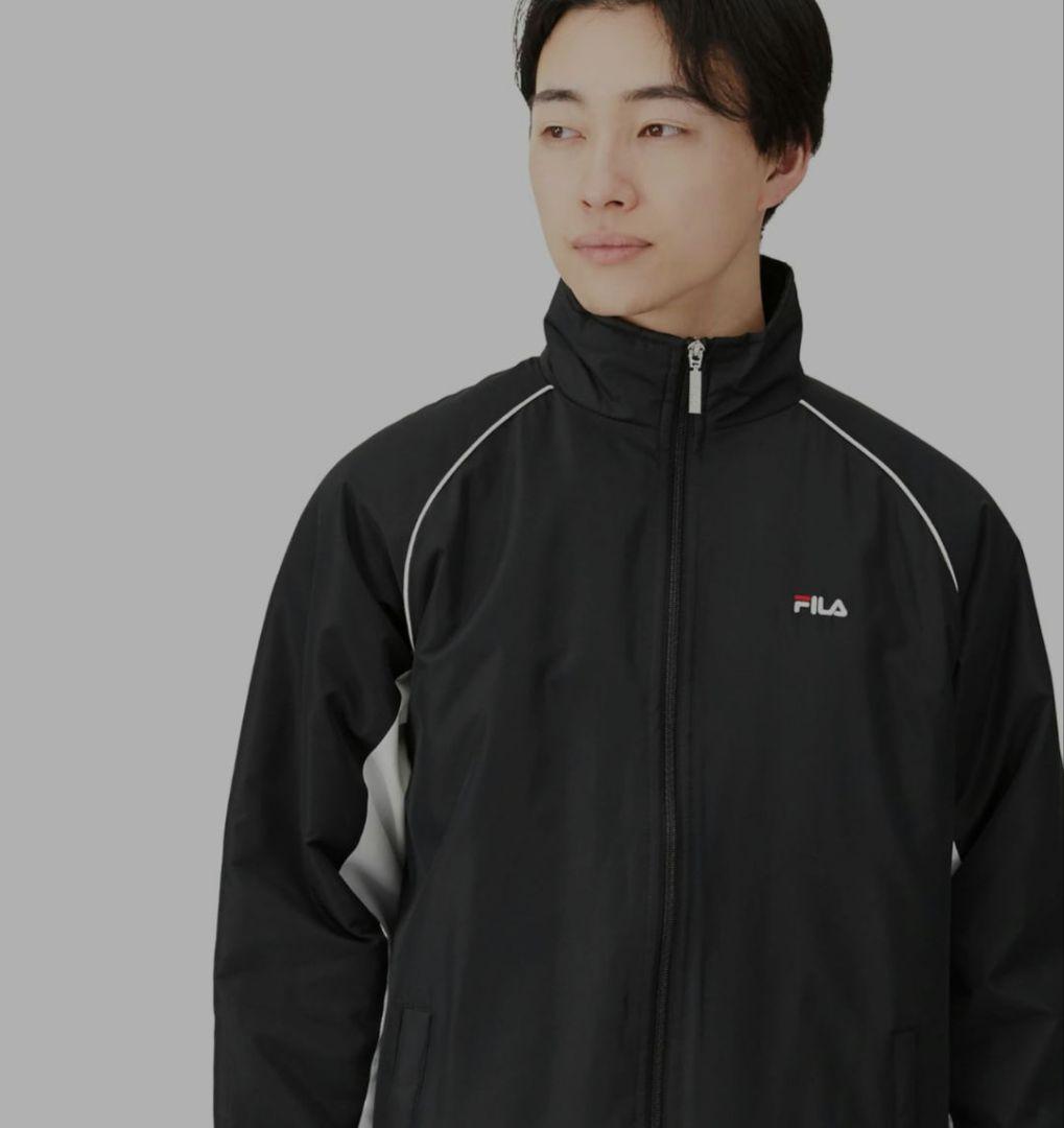 新品　FILA　フィラ　ウインドブレーカー　セットアップ　上下　中わた入り　M
