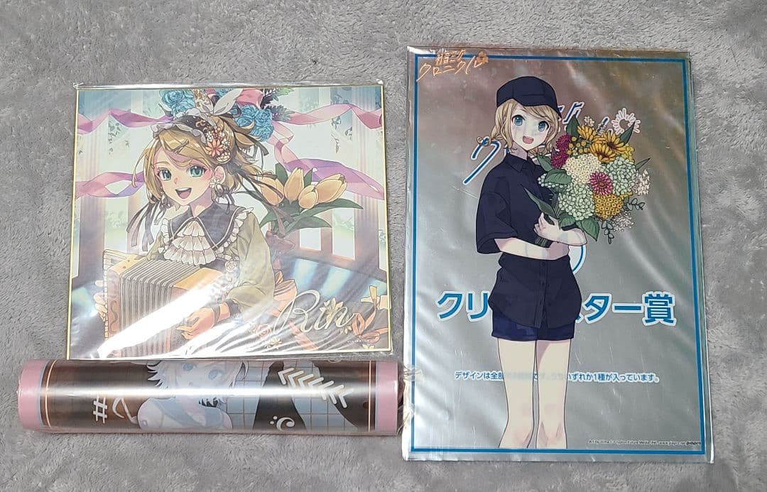 鏡音リン 缶バッジ アクリルスタンド その他まとめ売り
