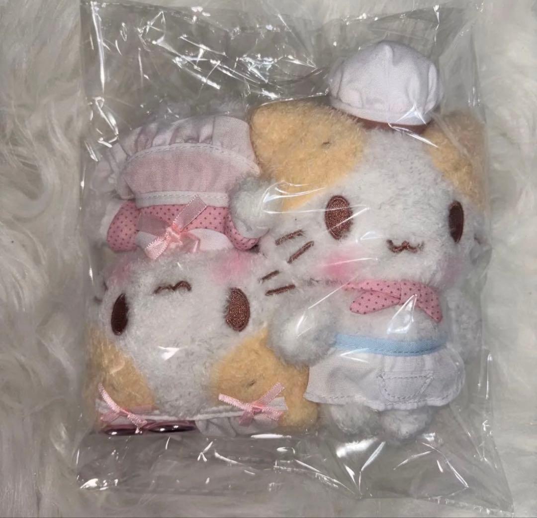 にゃんこ カラビナ付きマスコット メイド