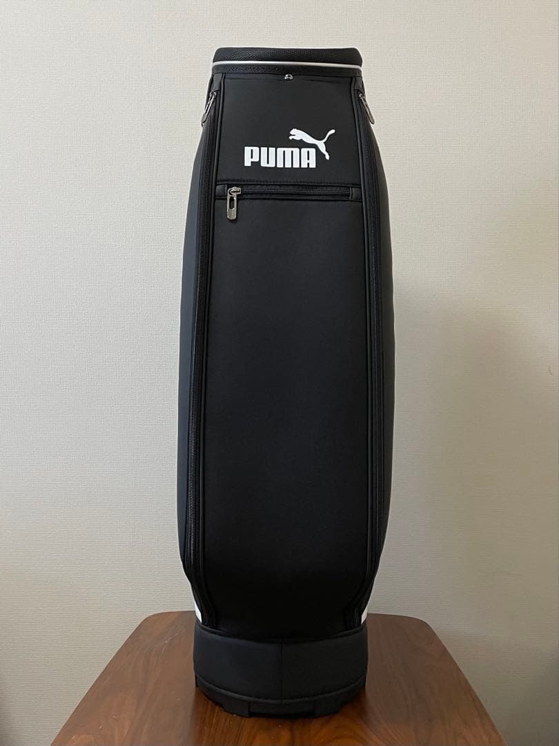 新品未使用　PUMA（プーマ）キャディバッグ　軽量　黒/白
