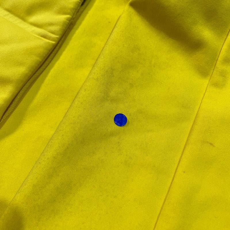 DESCENTE デサント ゴルフ フルジップ ダウン ジャケット S イエロー