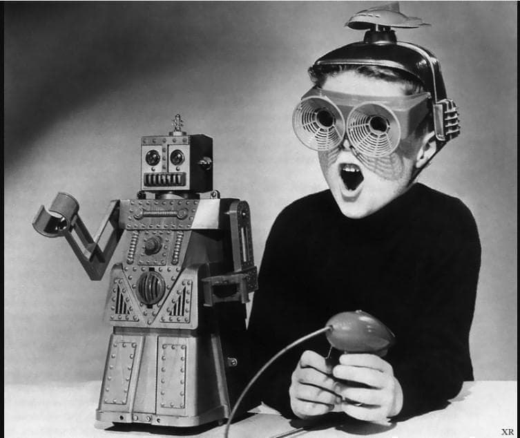 前期型 Robert the Robot 1950年代 ロボット 箱付き USA