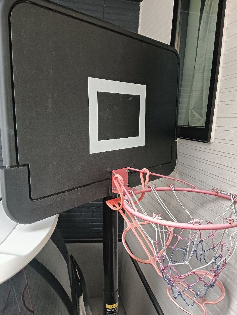本格バスケットボールゴール 黒バックボード