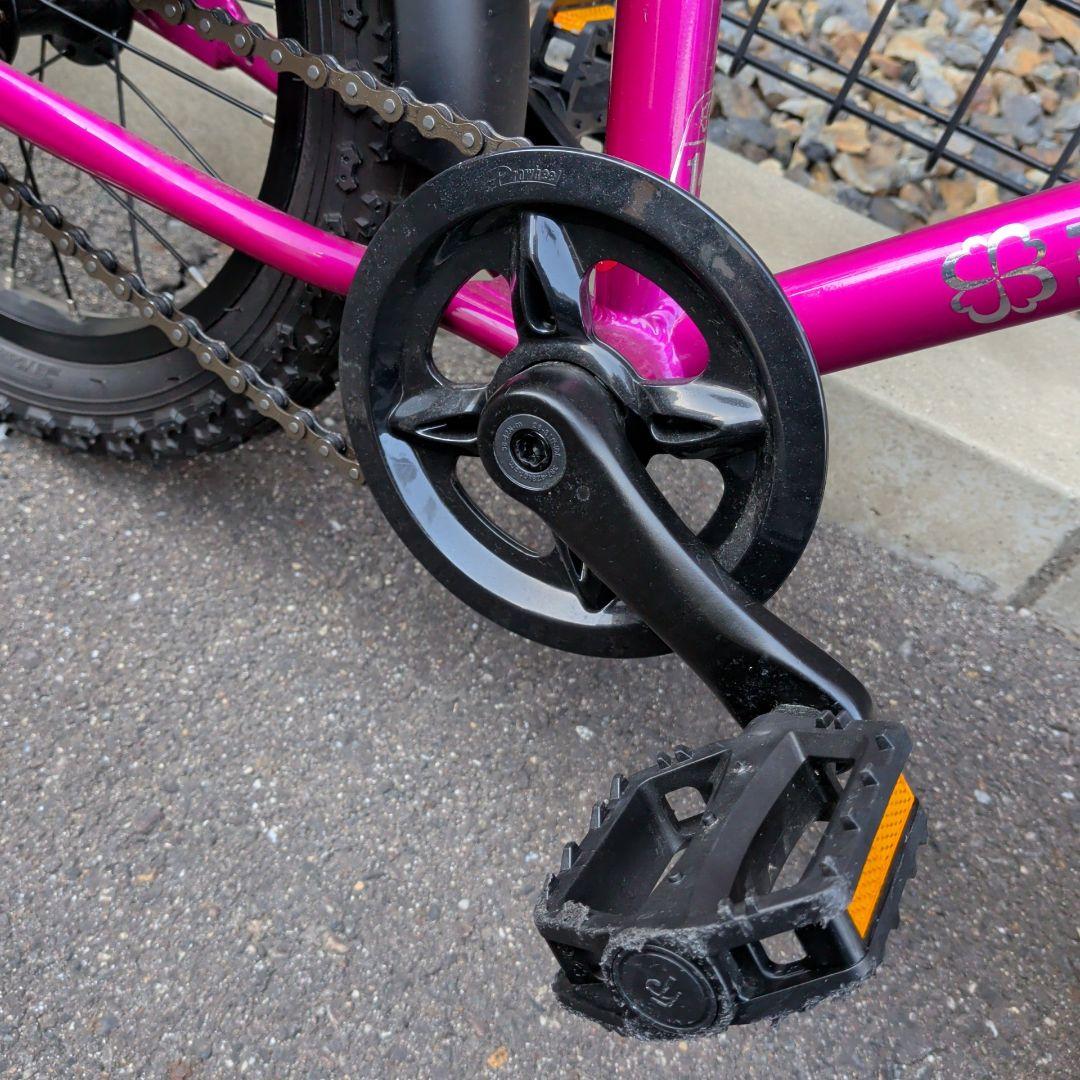 ヨツバサイクル 14インチ ピンク 美品 直接引取可