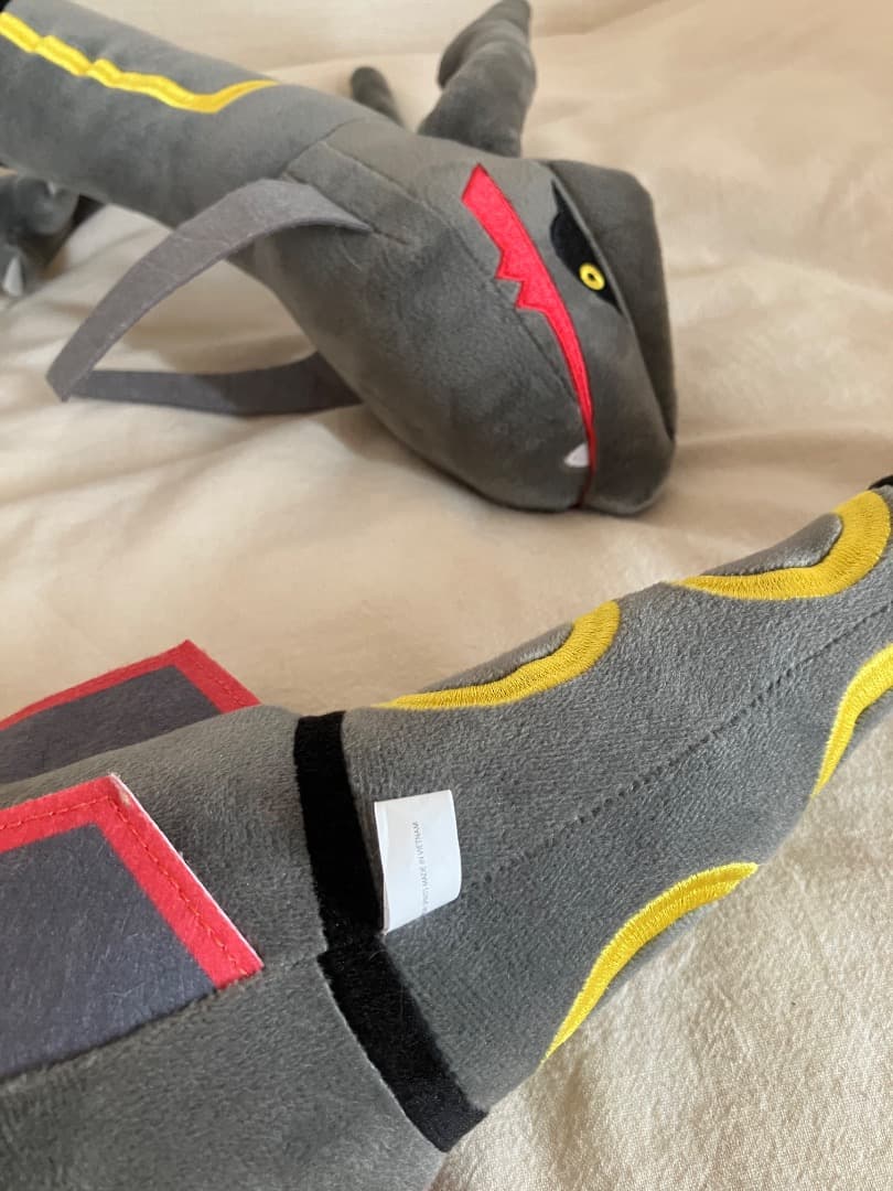 一番くじ A賞 黒いレックウザ ぬいぐるみ ポケモン ビッグサイズ 約120cm