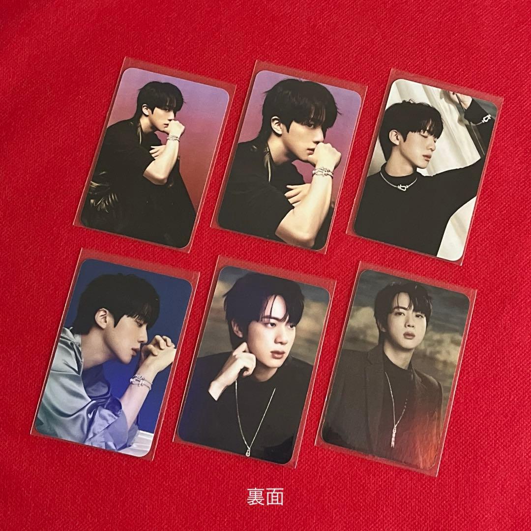 BTS ロングステッカー・ブックマーク・ホログラム両面フォトカード♡Jin