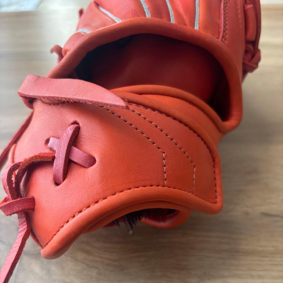 MIZUNO ミズノ　（SELECT9）　ソフトボール用　右投げ用　オレンジ