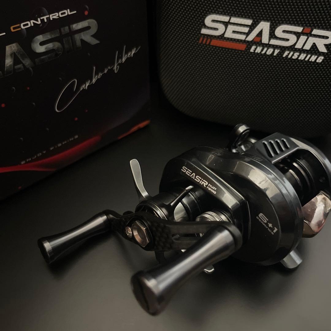 DC搭載 Seasar dc round pro ベイトフィネス　ベイトリール左