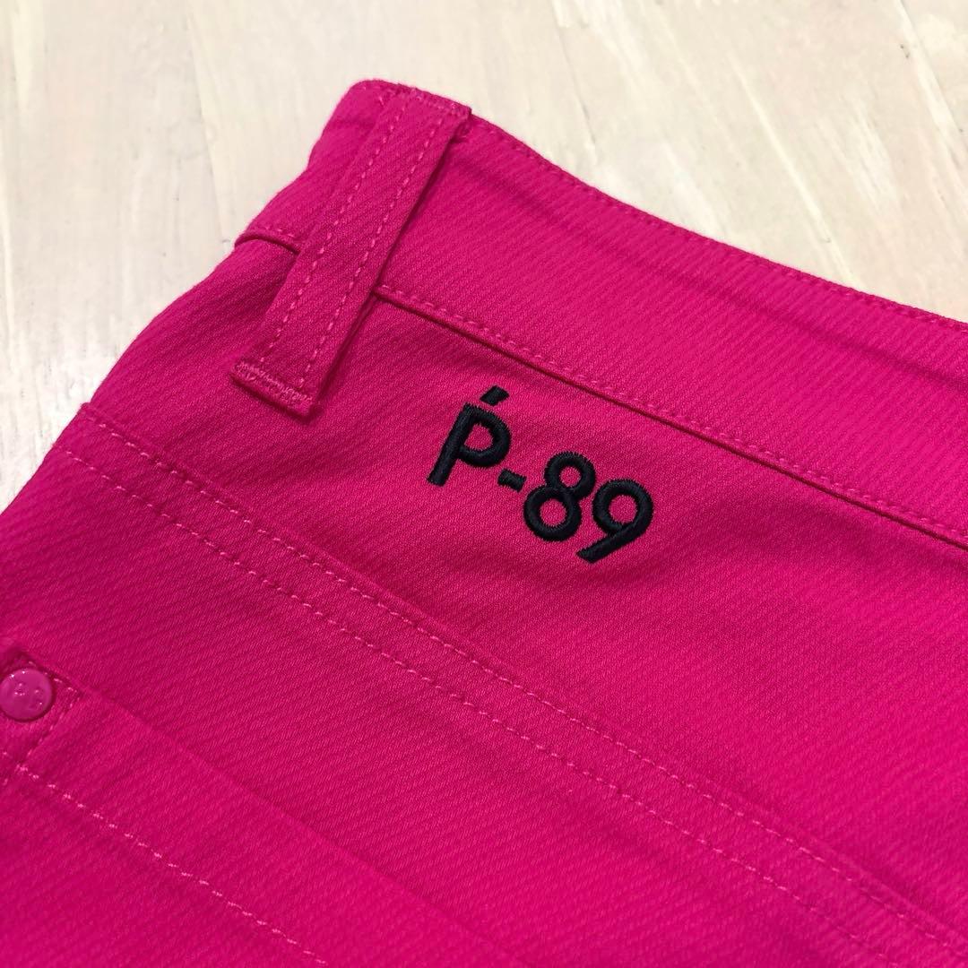 パーリーゲイツ☆新品 ドライストレッチドビーカルゼ 5ポケットパンツ