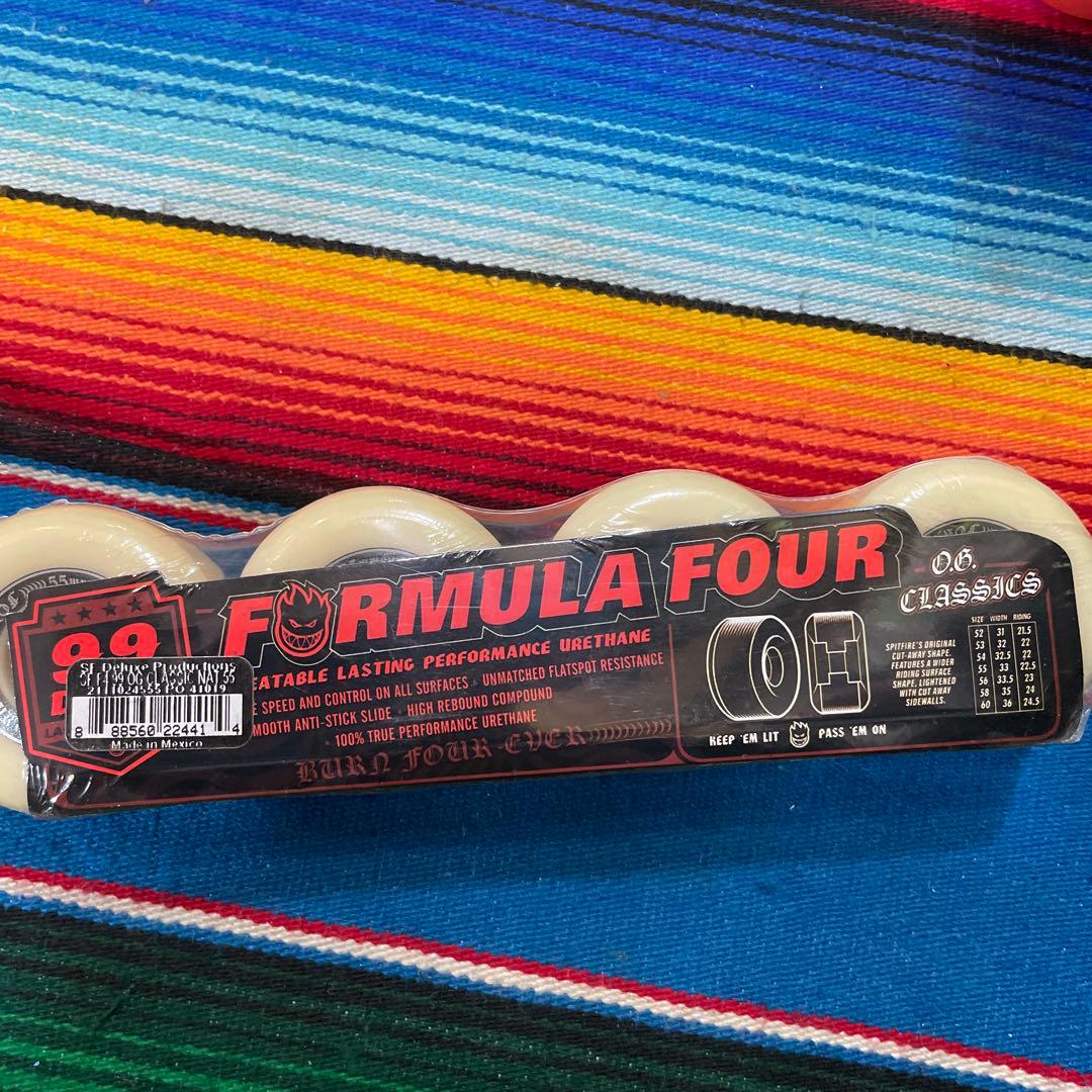 スケートボード SPITFIRE FORMULA FOUR CLASSICS 55mm