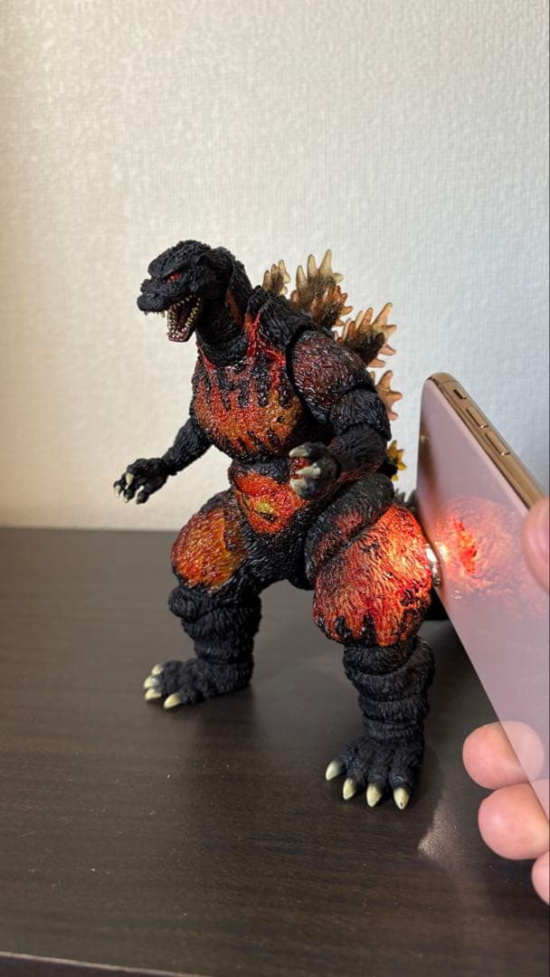【希少品】バーニングゴジラ s.h.monsterarts モンスターアーツ