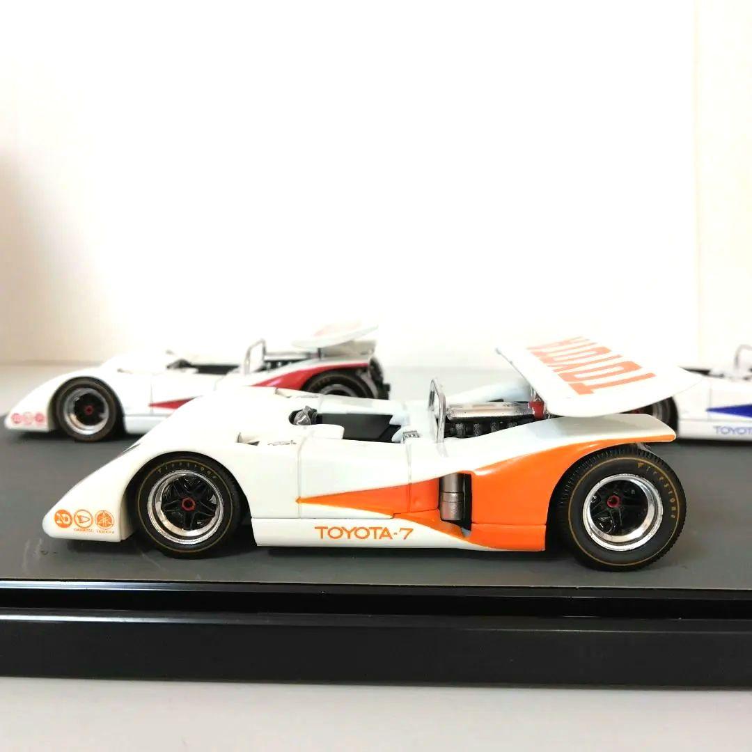 エブロ　TOYOTA-7 ジオラマ ミニカーセット Q-Model　1/43