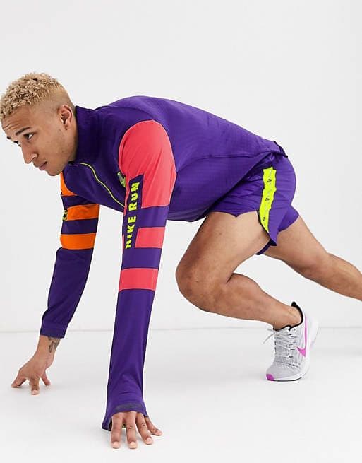 Nike Run Wild Pack half zip サイズL