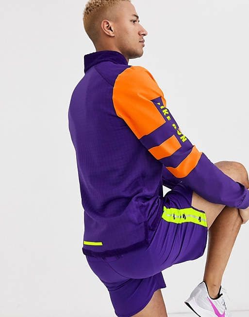 Nike Run Wild Pack half zip サイズL