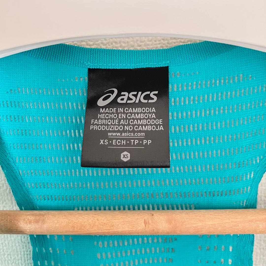 【新品・完売品】 アシックス RUN シングレット XS メタラン