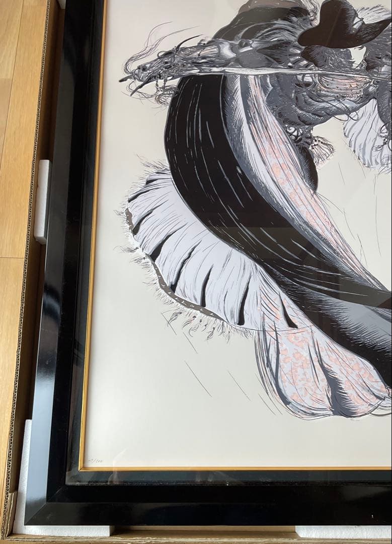 天野喜孝 版画 リトグラフ　サイン入り