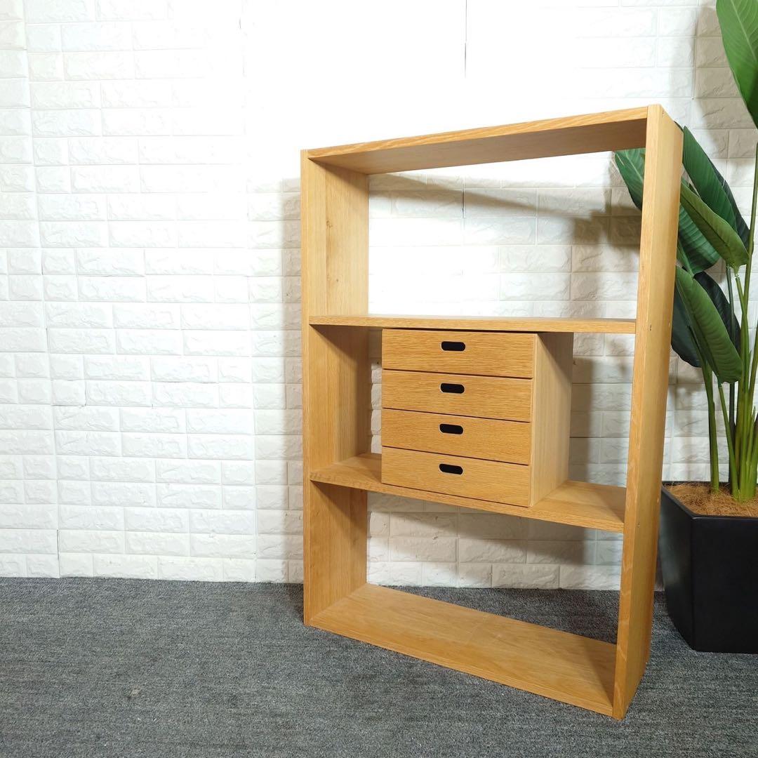 MUJI 無印良品 スタッキングシェルフ オープンラック 収納家具 D085